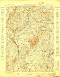 Monadnock 1898 topographic map thumbnail