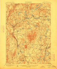 Monadnock 1898 topographic map thumbnail