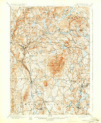 Monadnock 1898 topographic map thumbnail