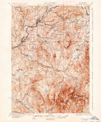 Moosilauke topographic map thumbnail