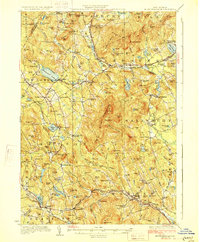 Mount Kearsarge 1928 topographic map thumbnail