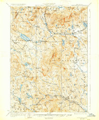 Mount Kearsarge topographic map thumbnail
