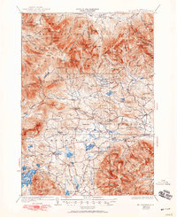 Mt. Chocorua 1931 topographic map thumbnail