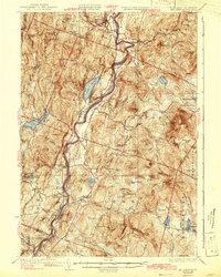 Mt. Cube 1933 topographic map thumbnail