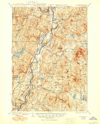Mt. Cube 1933 topographic map thumbnail