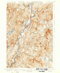 Mt. Cube 1933 topographic map thumbnail