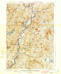 Mt. Cube 1933 topographic map thumbnail
