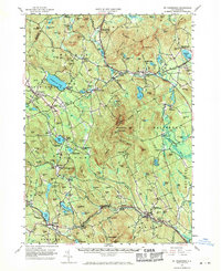 Mt. Kearsarge topographic map thumbnail