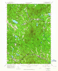 Mt. Kearsarge 1956 topographic map thumbnail