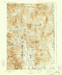 North Conway 1896 topographic map thumbnail