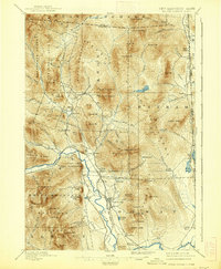 North Conway 1896 topographic map thumbnail