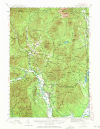 North Conway 1942 topographic map thumbnail