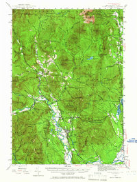 North Conway 1942 topographic map thumbnail