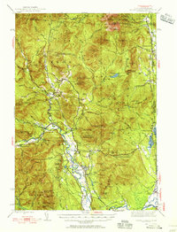 North Conway 1942 topographic map thumbnail
