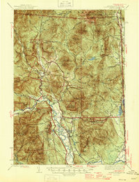 North Conway topographic map thumbnail