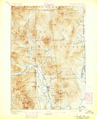 North Conway 1894 topographic map thumbnail