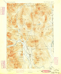 North Conway 1896 topographic map thumbnail