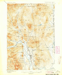 North Conway 1896 topographic map thumbnail