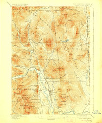 North Conway 1896 topographic map thumbnail