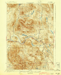 Percy 1934 topographic map thumbnail