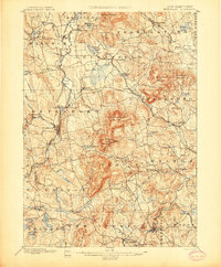 Peterboro 1900 topographic map thumbnail
