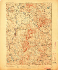 Peterboro 1900 topographic map thumbnail