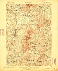 Peterboro 1900 topographic map thumbnail