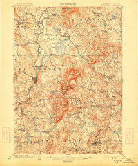 Peterboro 1900 topographic map thumbnail