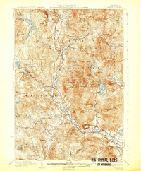 Rumney 1932 topographic map thumbnail