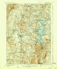 Sunapee 1907 topographic map thumbnail