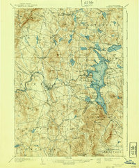 Sunapee 1907 topographic map thumbnail