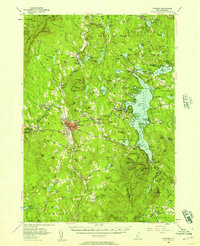 Sunapee 1955 topographic map thumbnail