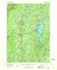 Sunapee 1955 topographic map thumbnail