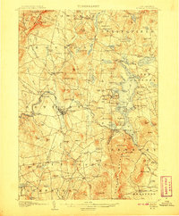 Sunapee 1907 topographic map thumbnail