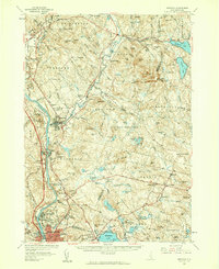 Suncook 1957 topographic map thumbnail