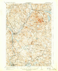 Suncook 1921 topographic map thumbnail