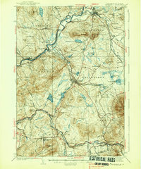 Whitefield topographic map thumbnail