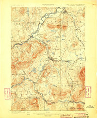 Whitefield 1900 topographic map thumbnail