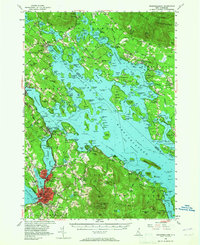 Winnipesaukee topographic map thumbnail
