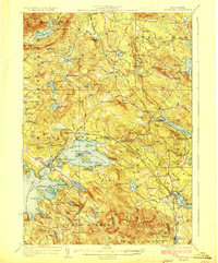 Wolfeboro 1928 topographic map thumbnail