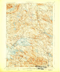 Wolfeboro 1928 topographic map thumbnail