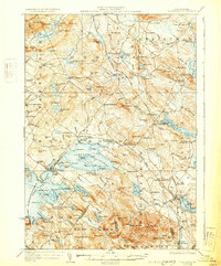 Wolfeboro 1928 topographic map thumbnail