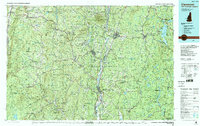 Claremont topographic map thumbnail