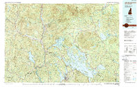 Lake Winnipesaukee topographic map thumbnail