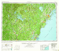 Portland 1959 topographic map thumbnail