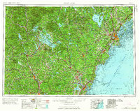Portland 1963 topographic map thumbnail