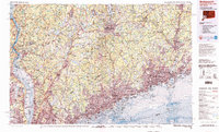 Bridgeport 1986 topographic map thumbnail