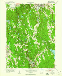 Bethel 1951 topographic map thumbnail