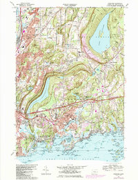 Branford 1967 topographic map thumbnail