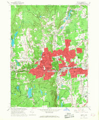 Bristol 1966 topographic map thumbnail